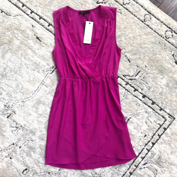 Fuchsia sleeveless dress (Tags on, never worn!) - Picture 1 of 2